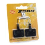 Detailný záber na brzdové podložky Kukirin pre kotúčové brzdy v maloobchodnom balení.